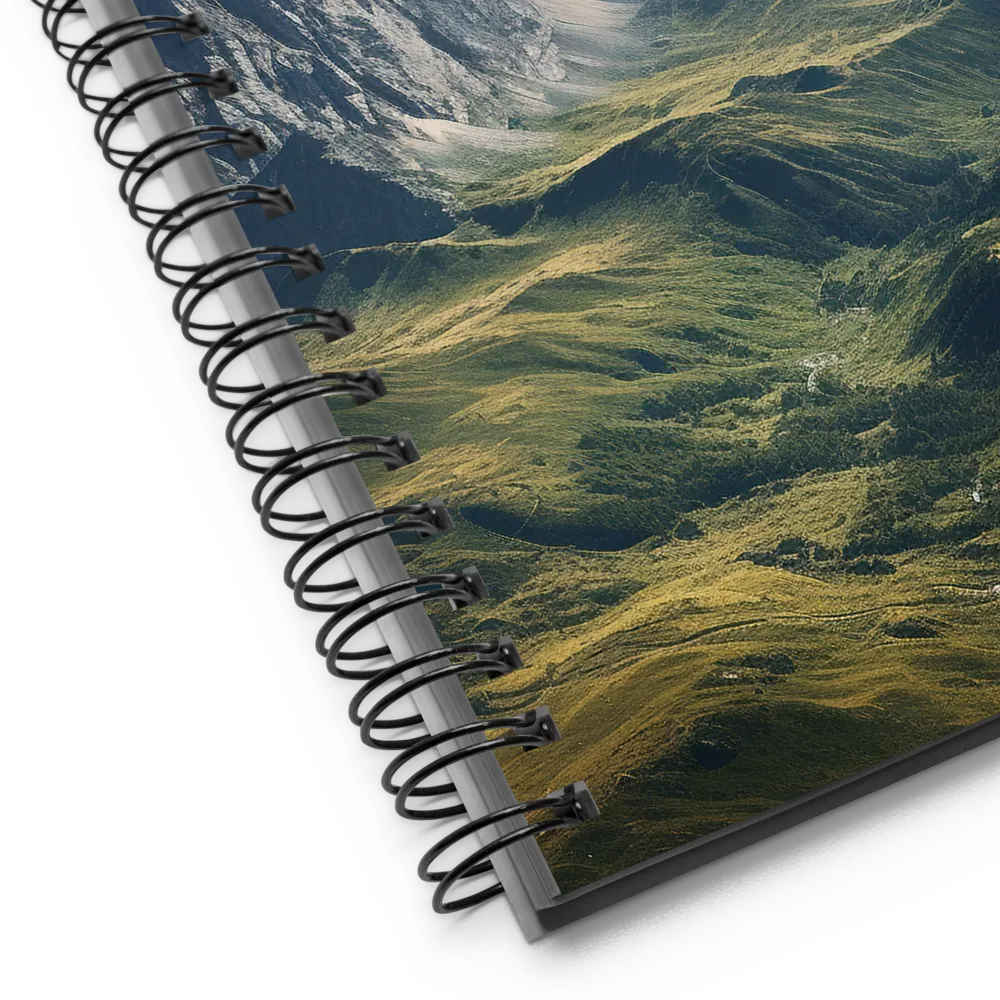 Serenity in the Mountains | Spiral Notebook