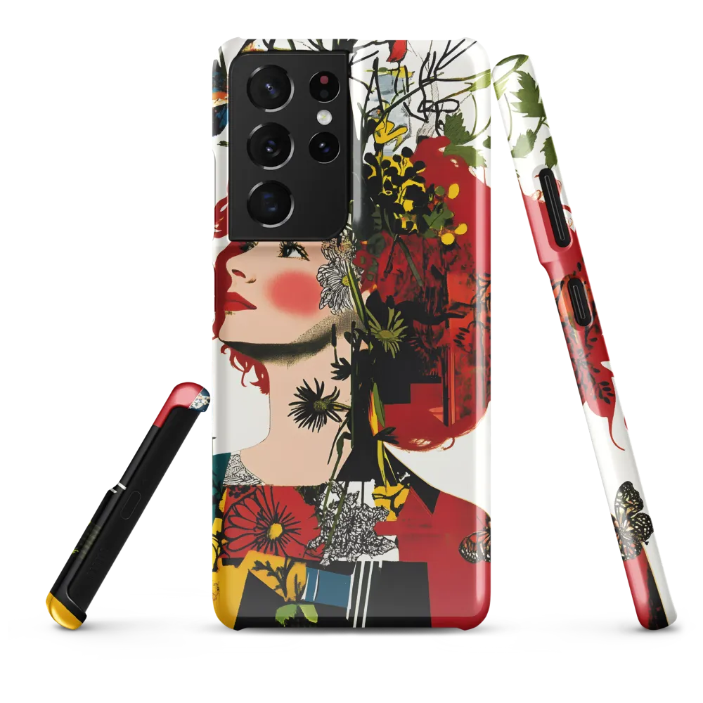 Floral Dreams | Phone Case |  S21 Ultra | Snap Case | Glossy