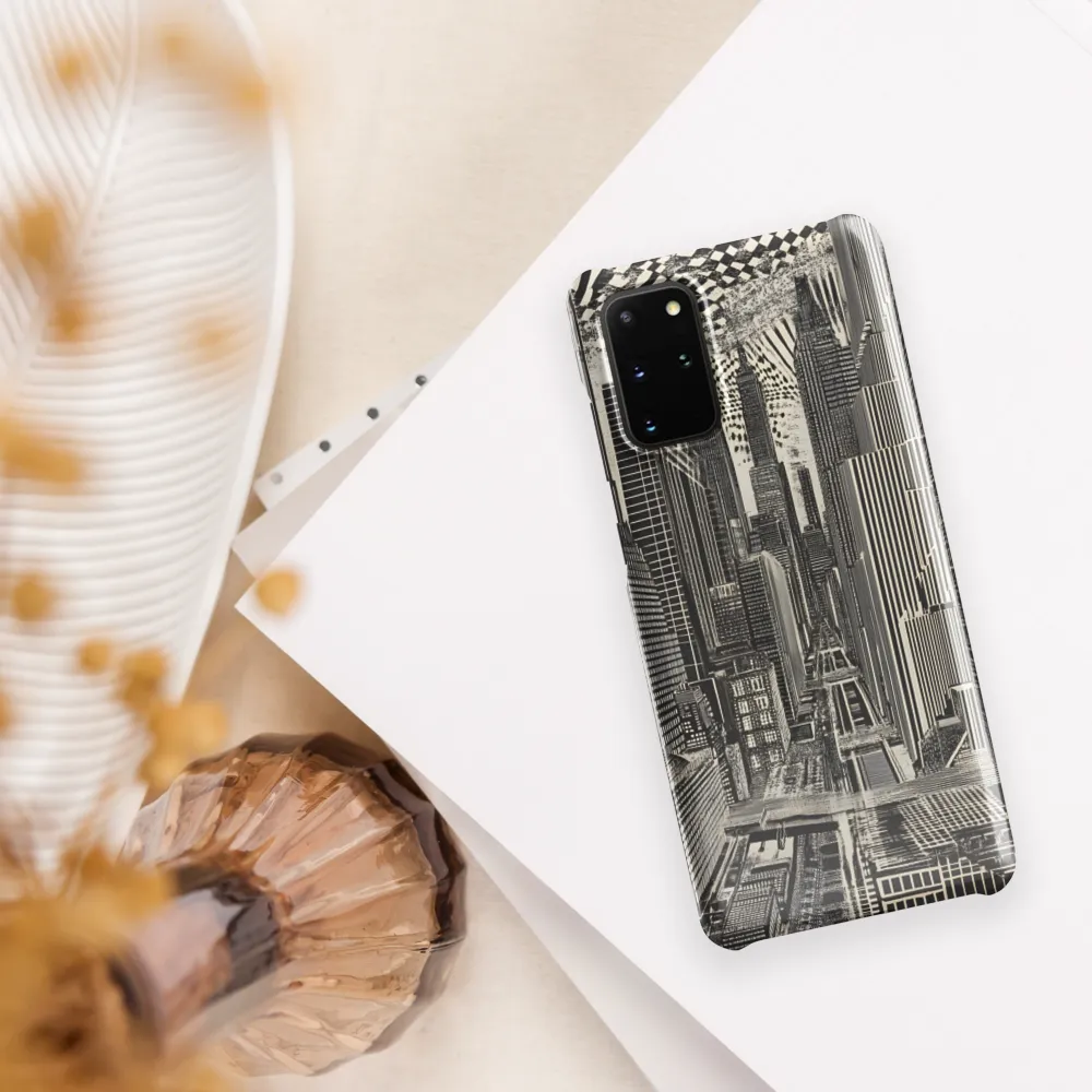 Urban Dreams: A Surreal Cityscape | Phone Case |  S20 Plus | Snap Case | Glossy