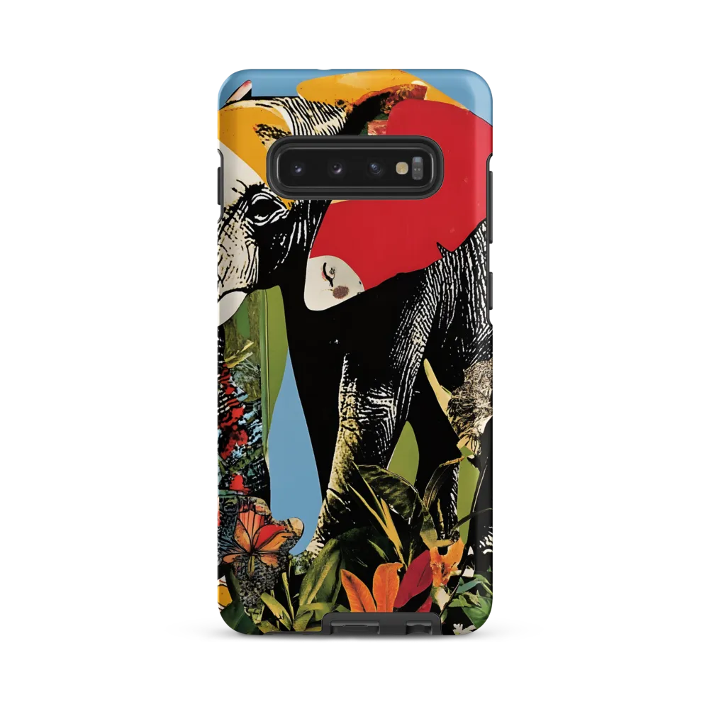 Harmony of Nature: The Elephant's Embrace | Phone Case |  S10 Plus | Tough Case | Matte