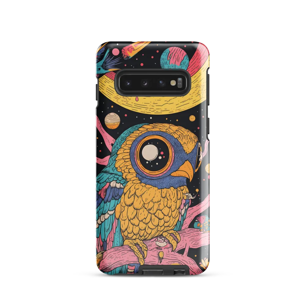 Whimsical Cosmic Owl