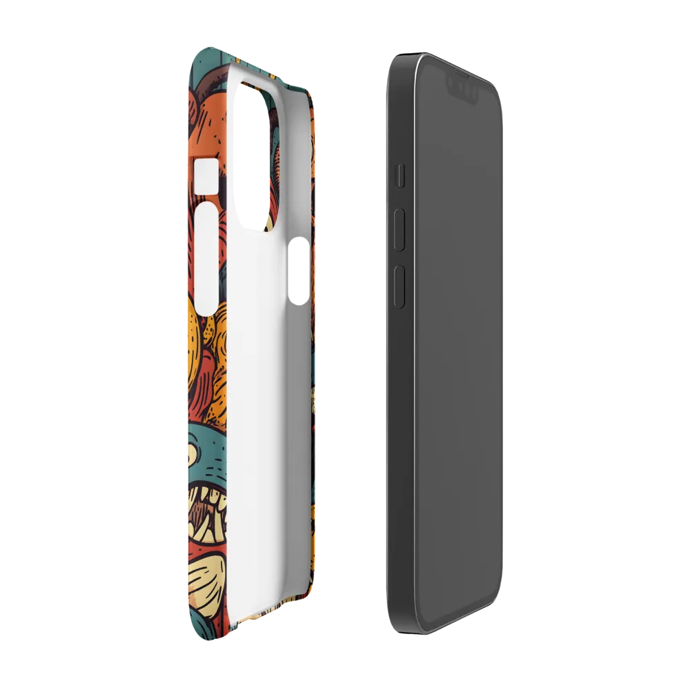 Whimsical Gathering of Creatures | Phone Case |  13 Pro | Snap Case | Matte