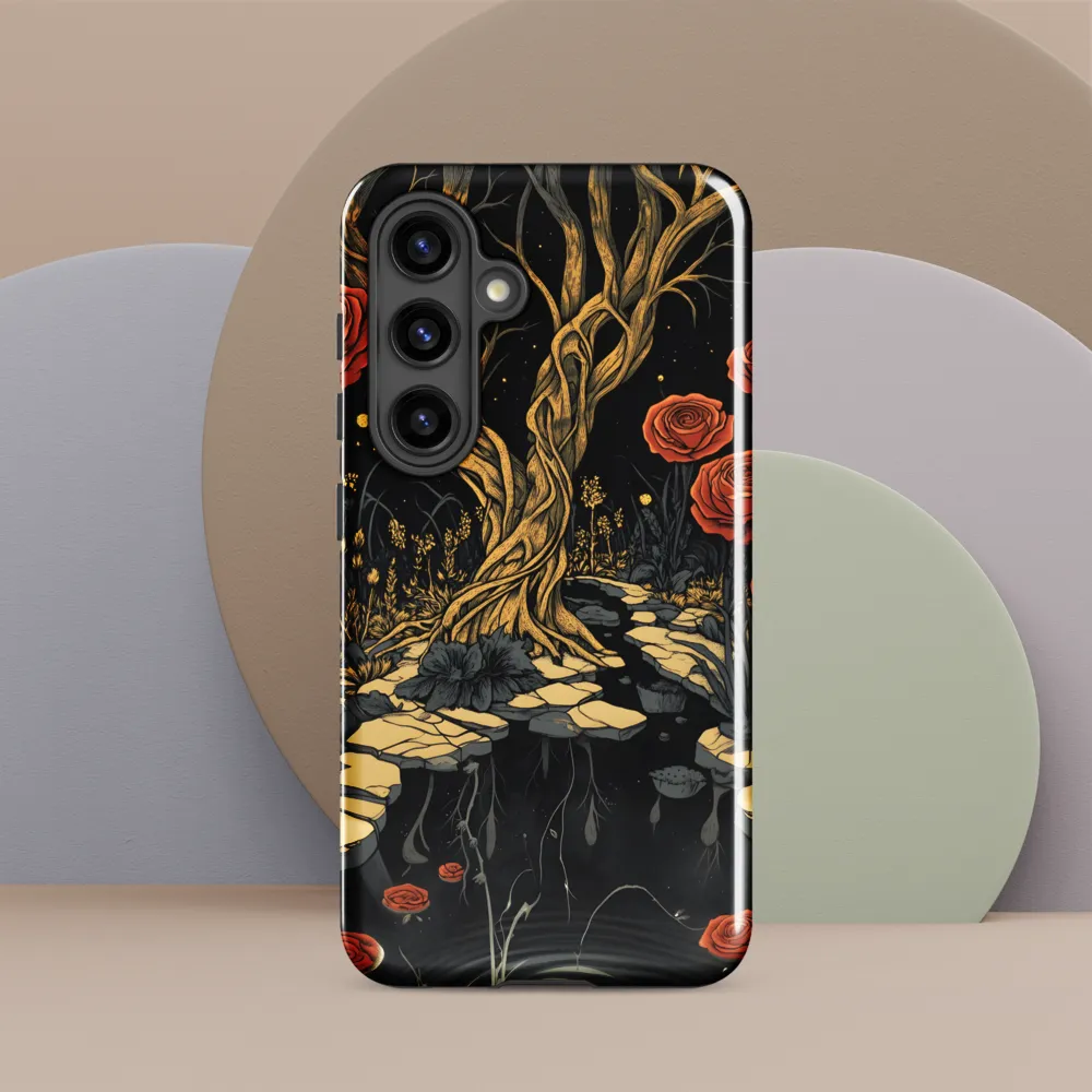 Whispers of the Enchanted Garden | Phone Case |  S24 | Tough Case | Glossy