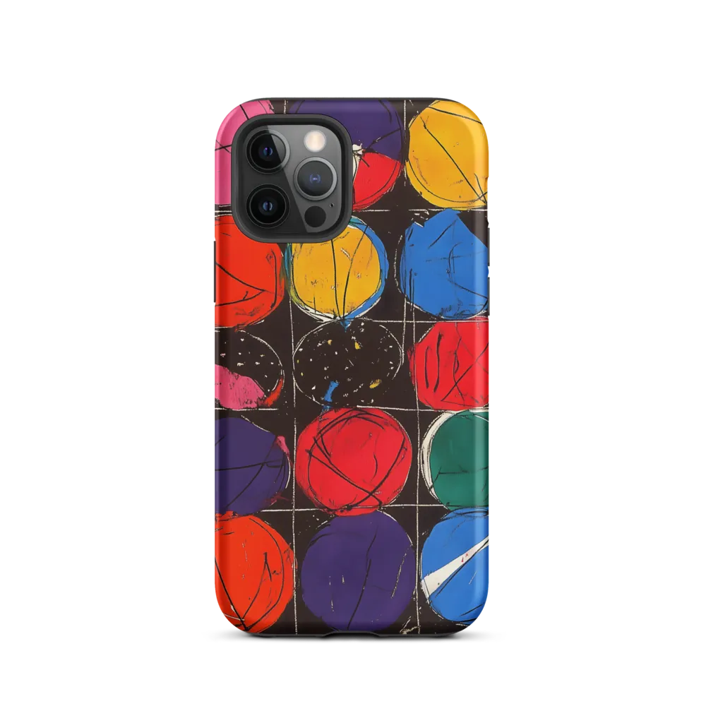 Colorful Circles in Abstract Harmony