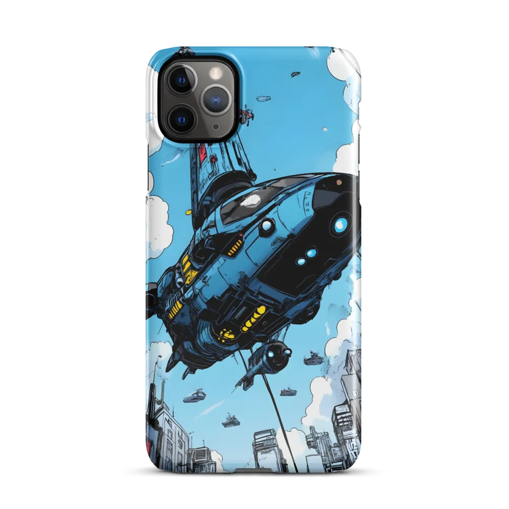 Skyward: A Journey Through the Futuristic City | Phone Case |  11 Pro Max | Snap Case | Glossy