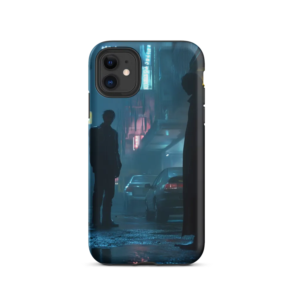 Shadows in the Neon Rain