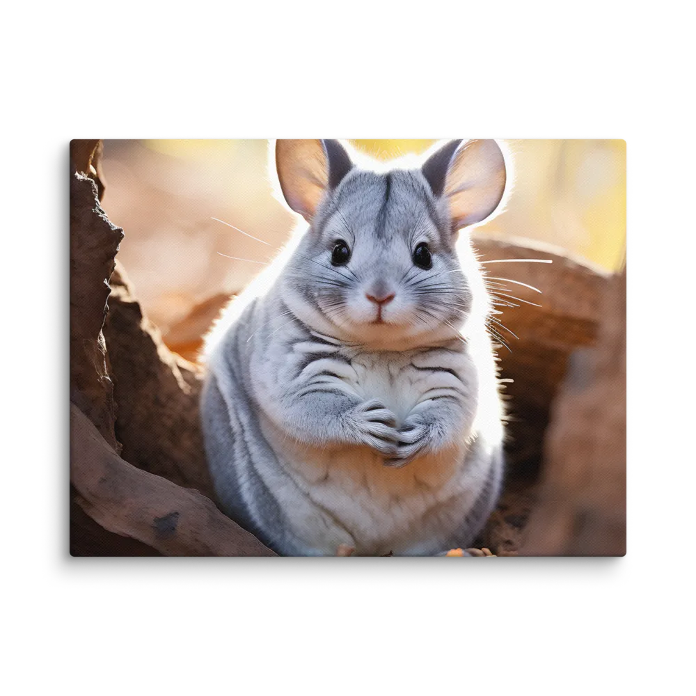 Gentle Whispers of Nature: The Chinchilla