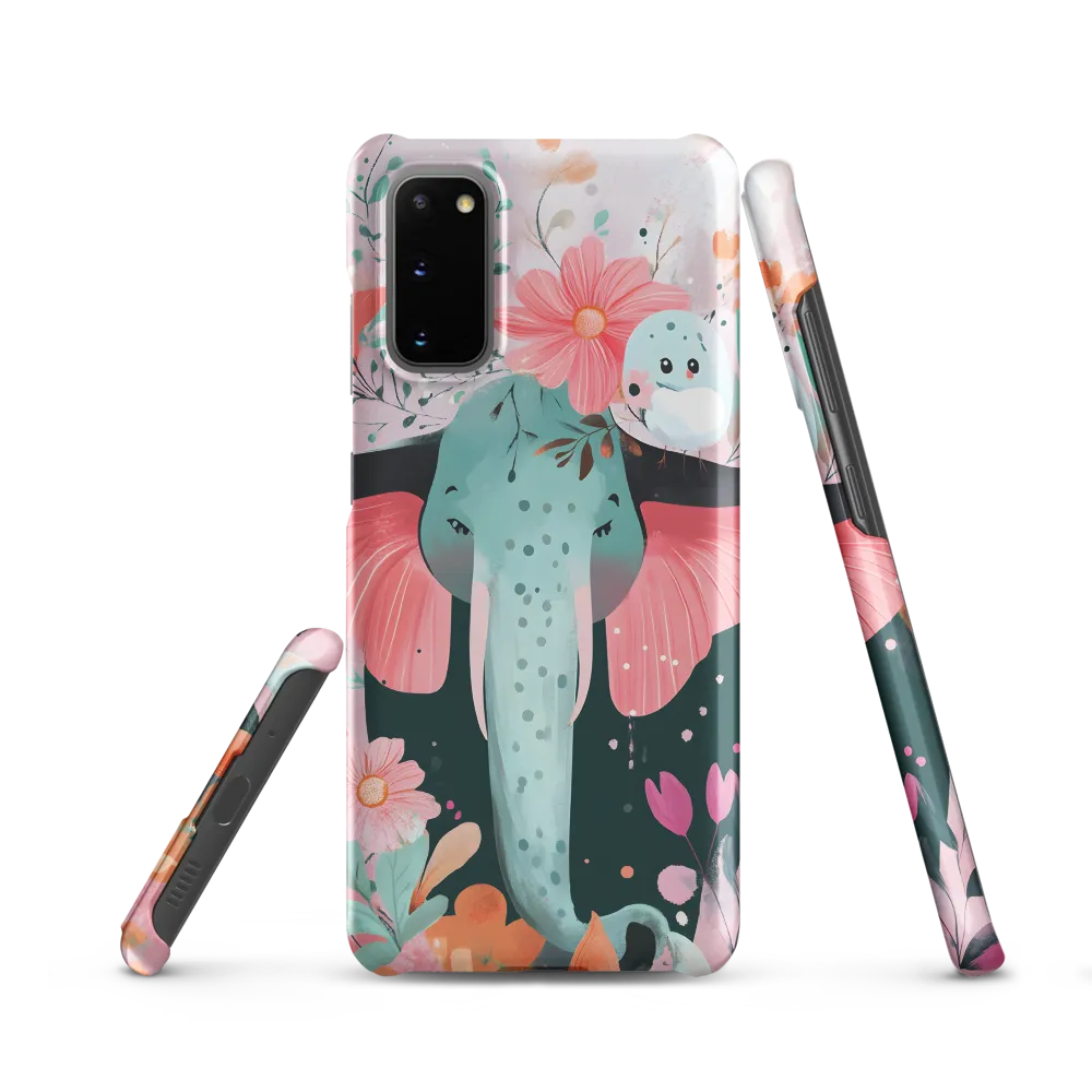 Whimsical Elephant in Bloom