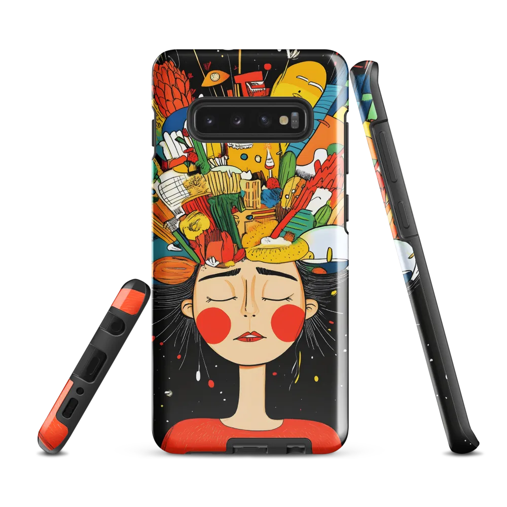 Whimsical Feast of Imagination | Phone Case |  S10 Plus | Tough Case | Glossy