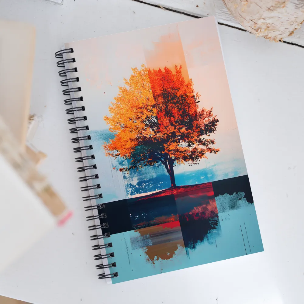 Reflections of Autumn | Spiral Notebook