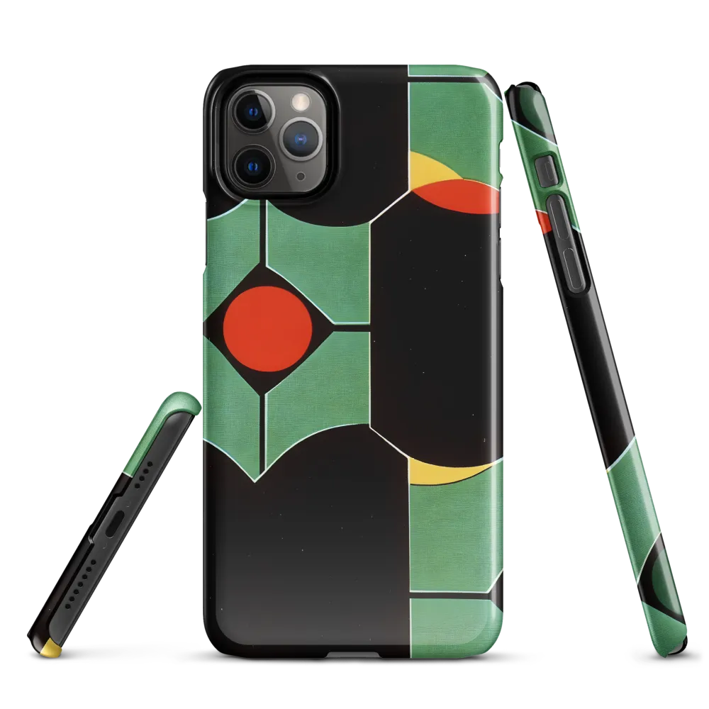 Dynamic Geometric Harmony | Phone Case |  11 Pro Max | Snap Case | Glossy