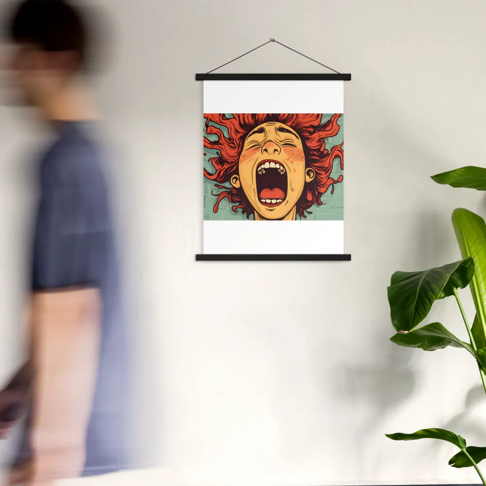 Fury Unleashed | Poster With Black Wood Hanger | 18″×24″