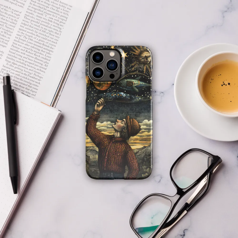 Cosmic Curiosity: A Journey Beyond Earth | Phone Case |  13 Pro Max | Snap Case | Glossy