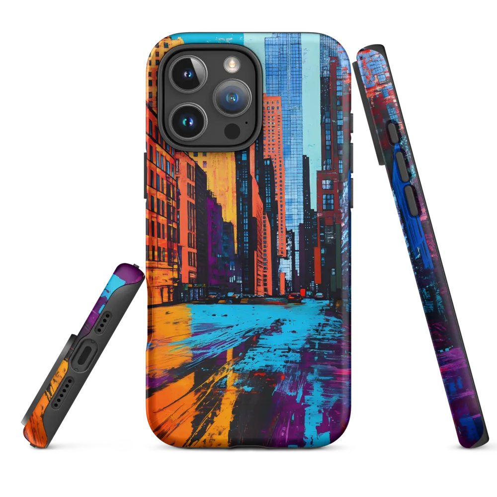 Vibrant Urban Horizons | Phone Case |  16 Pro Max | Tough Case | Matte