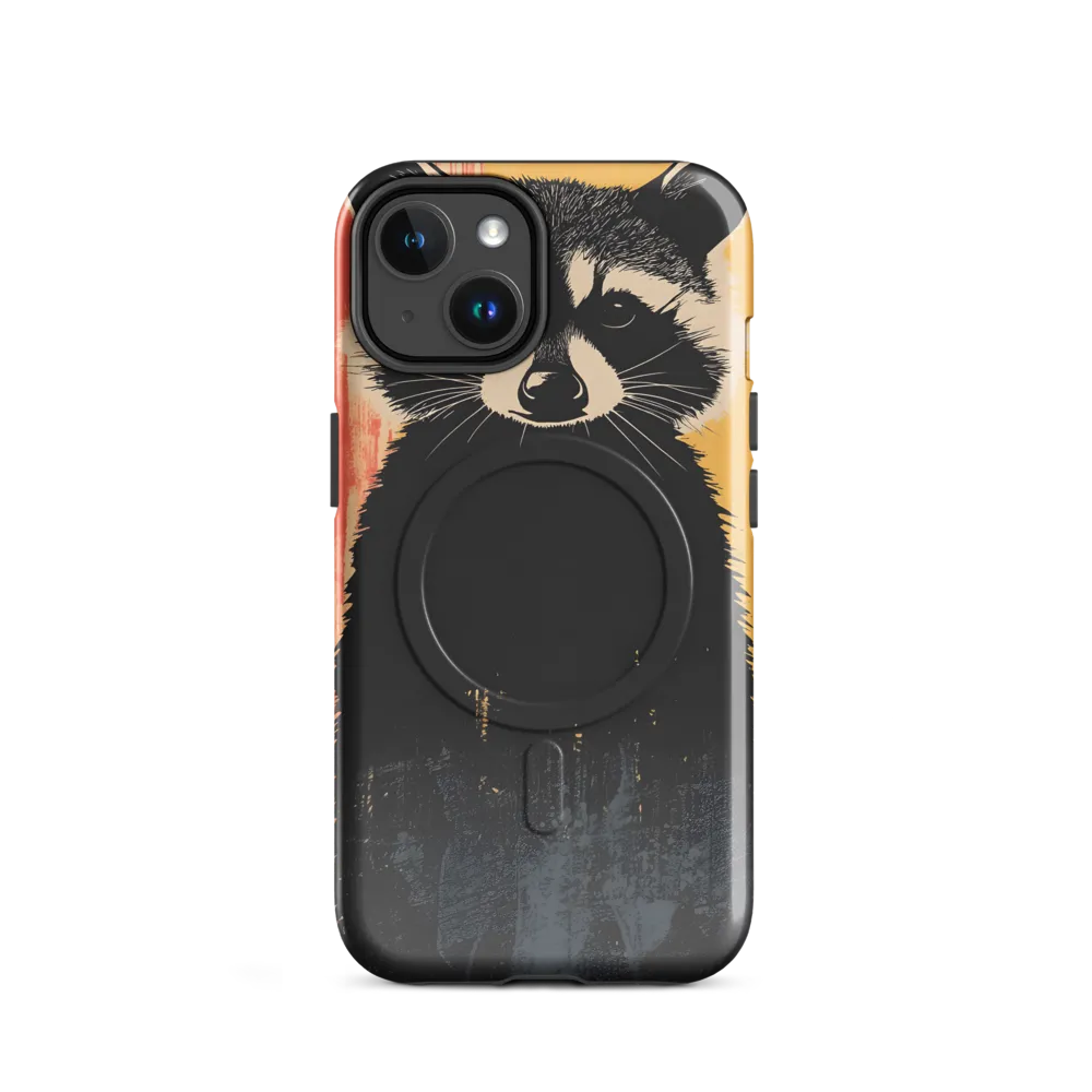 Whimsical Raccoon Portrait