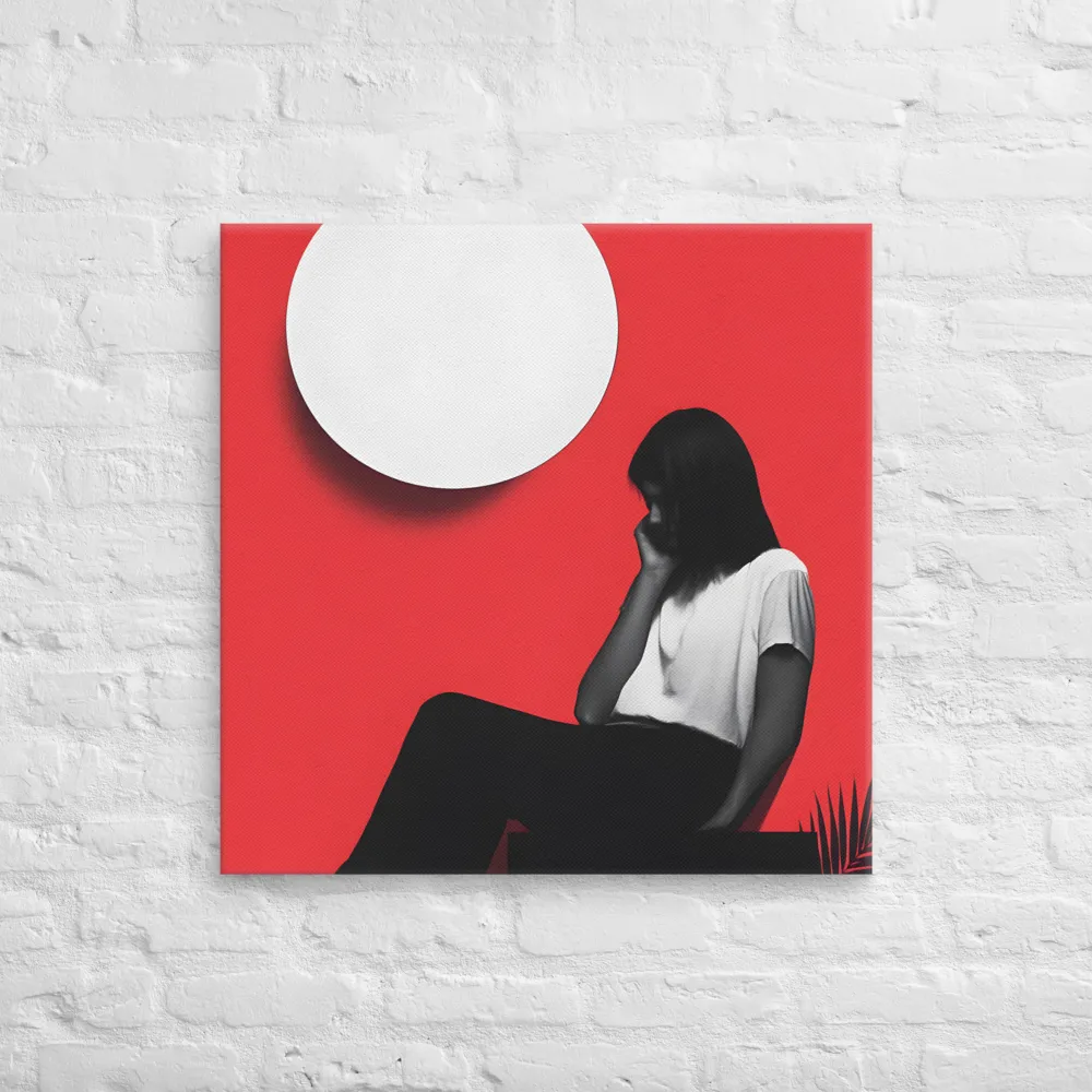 Contemplation in Red