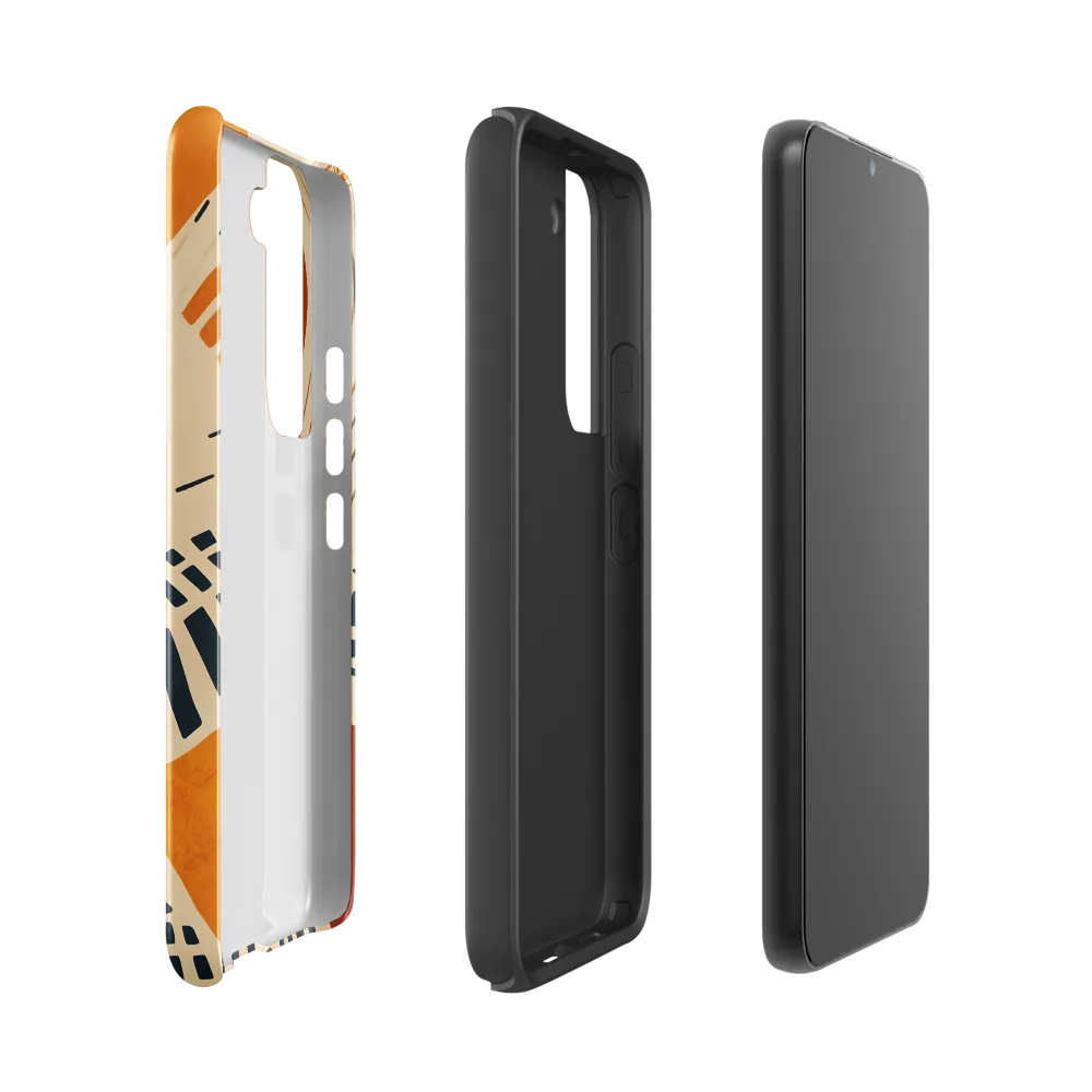 Urban Patterns in Harmony | Phone Case |  S22 | Tough Case | Glossy