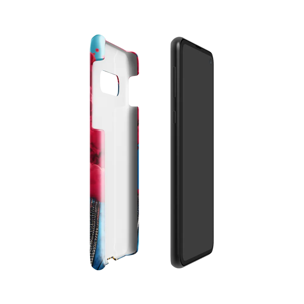 Bold Elegance in Digital Fashion | Phone Case |  S10e | Snap Case | Glossy
