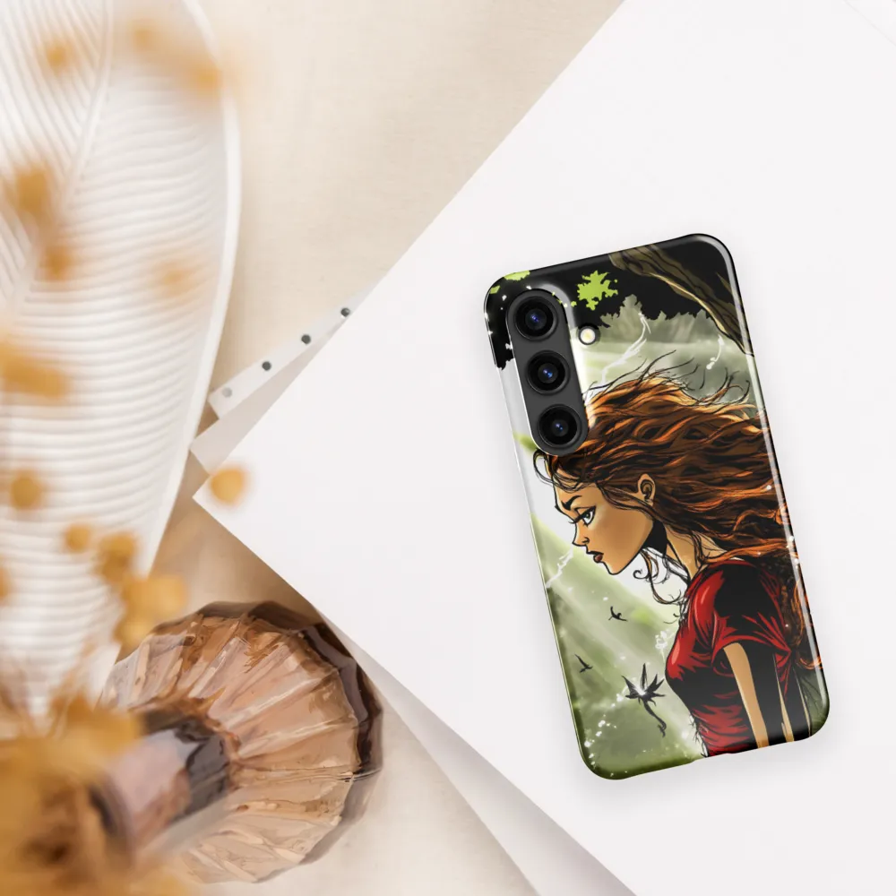 Whispers of Enchantment | Phone Case |  S24 | Snap Case | Glossy