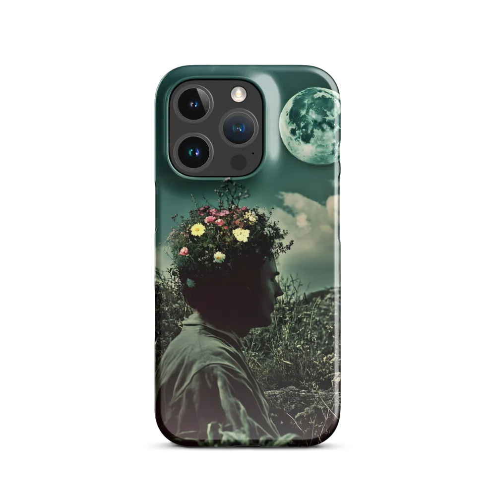 Moonlit Blossom | Phone Case |  16 Pro | Snap Case | Glossy