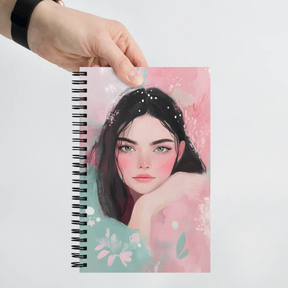 Serenity in Blossom | Spiral Notebook