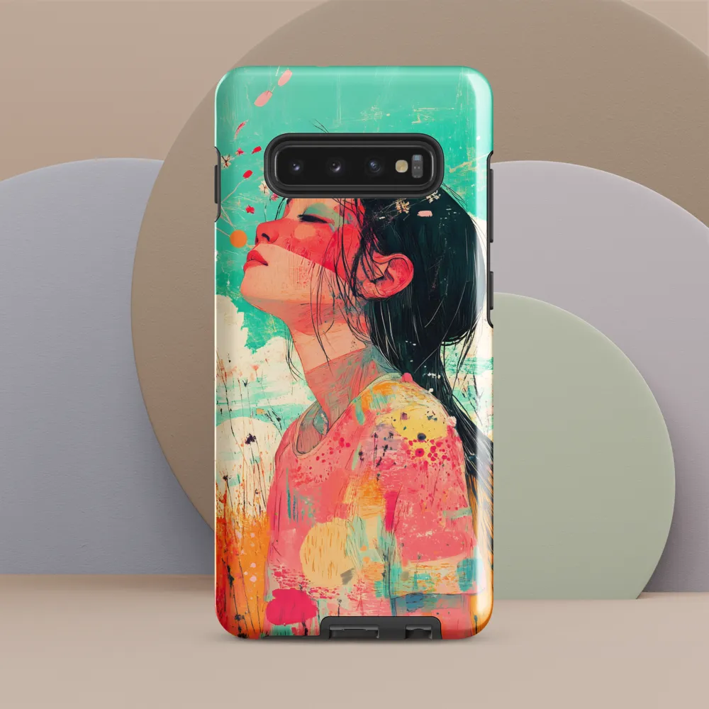 Breathe in Nature | Phone Case |  S10 Plus | Tough Case | Glossy