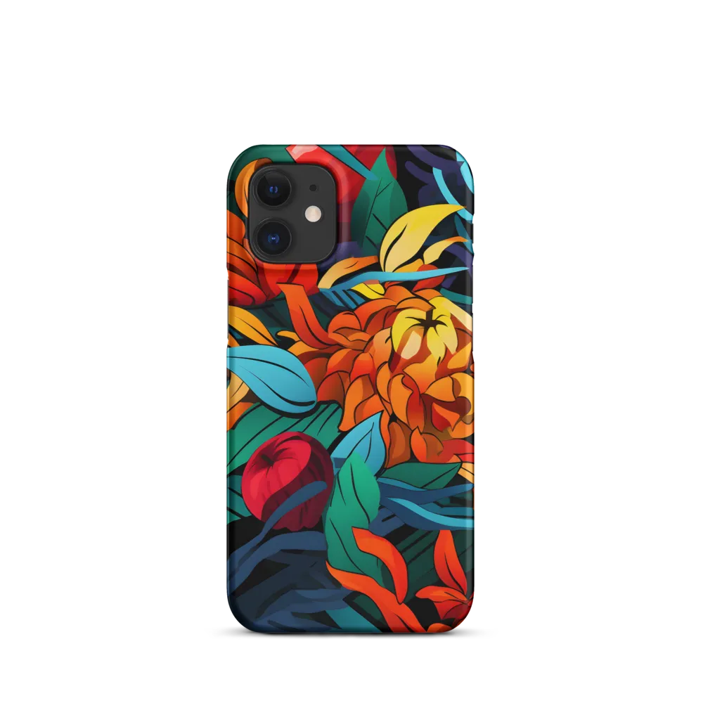 Tropical Harmony | Phone Case |  12 Mini | Snap Case | Matte