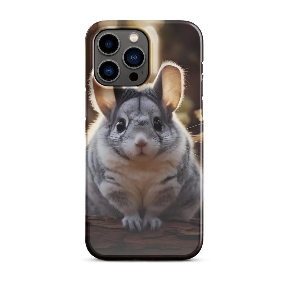 Curious Chinchilla in the Forest