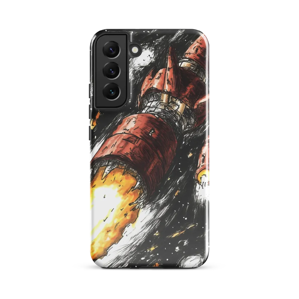 Ignition in the Abyss | Phone Case |  S22 Plus | Tough Case | Glossy