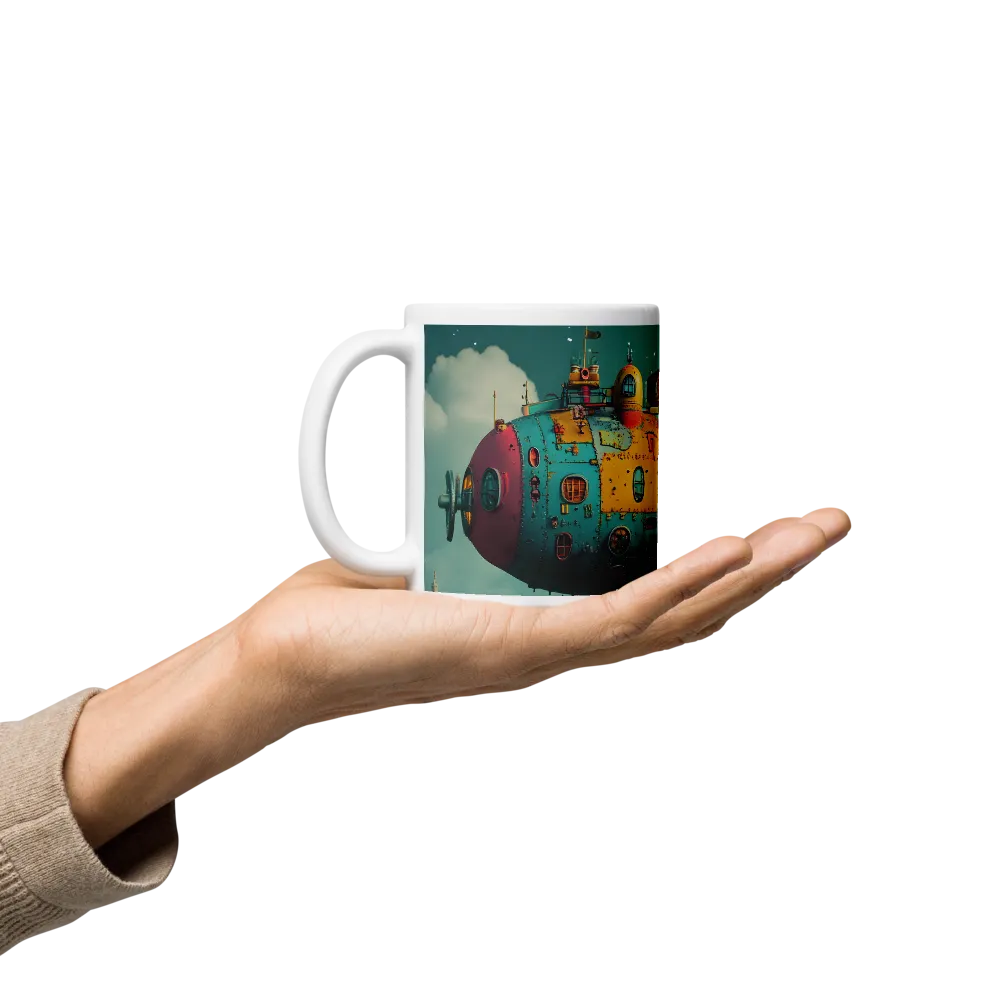 Submerged Dreams: A Whimsical Voyage | Mugs | Multiple Sizes & Colors