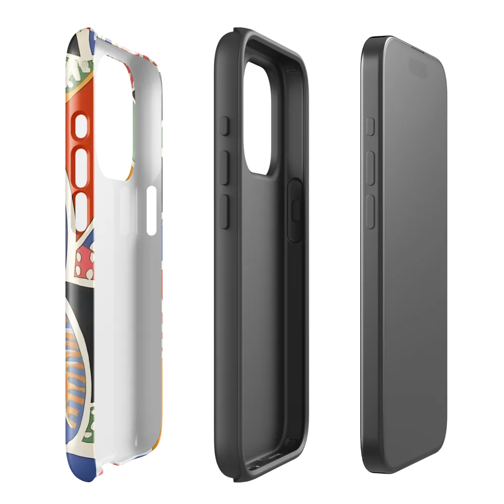 Kaleidoscope of Colors | Phone Case |  15 Pro | Tough Case | Glossy