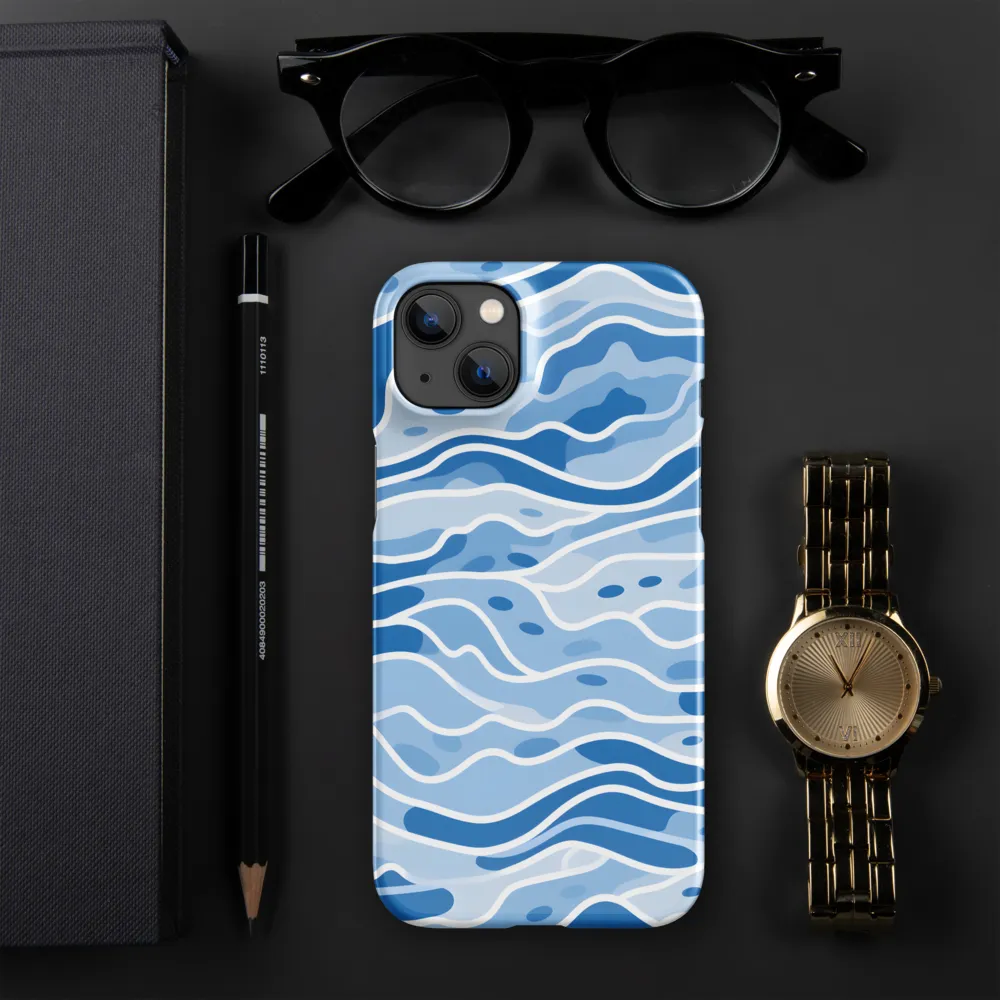 Fluid Harmony | Phone Case |  14 Plus | Snap Case | Glossy