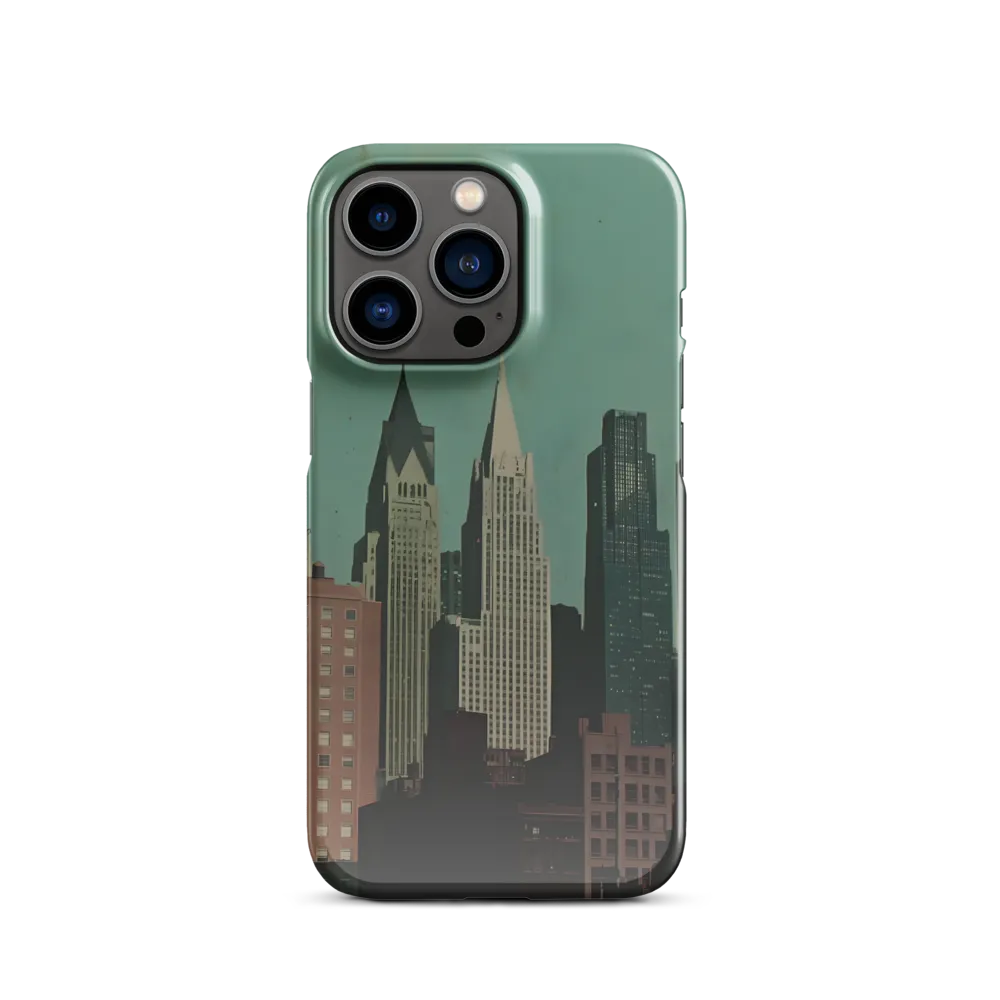 Urban Nostalgia: A Retro Cityscape