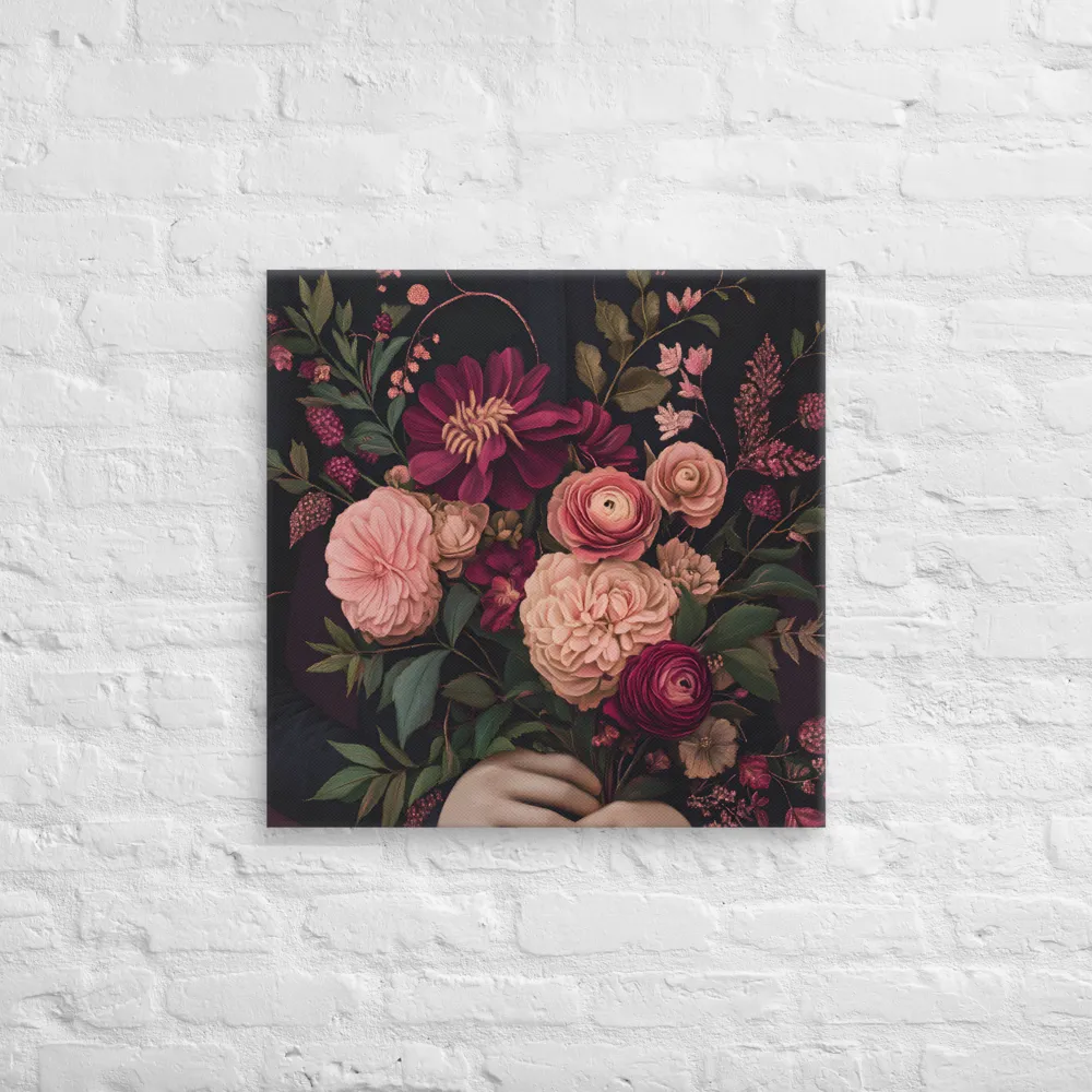 Botanical Elegance | Canvas | 24″×24″