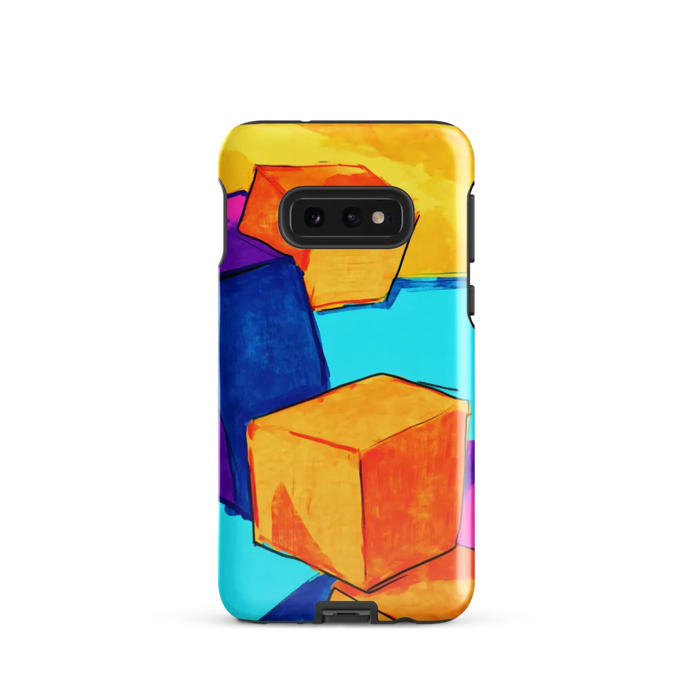 Playful Cubes in Vibrant Harmony
