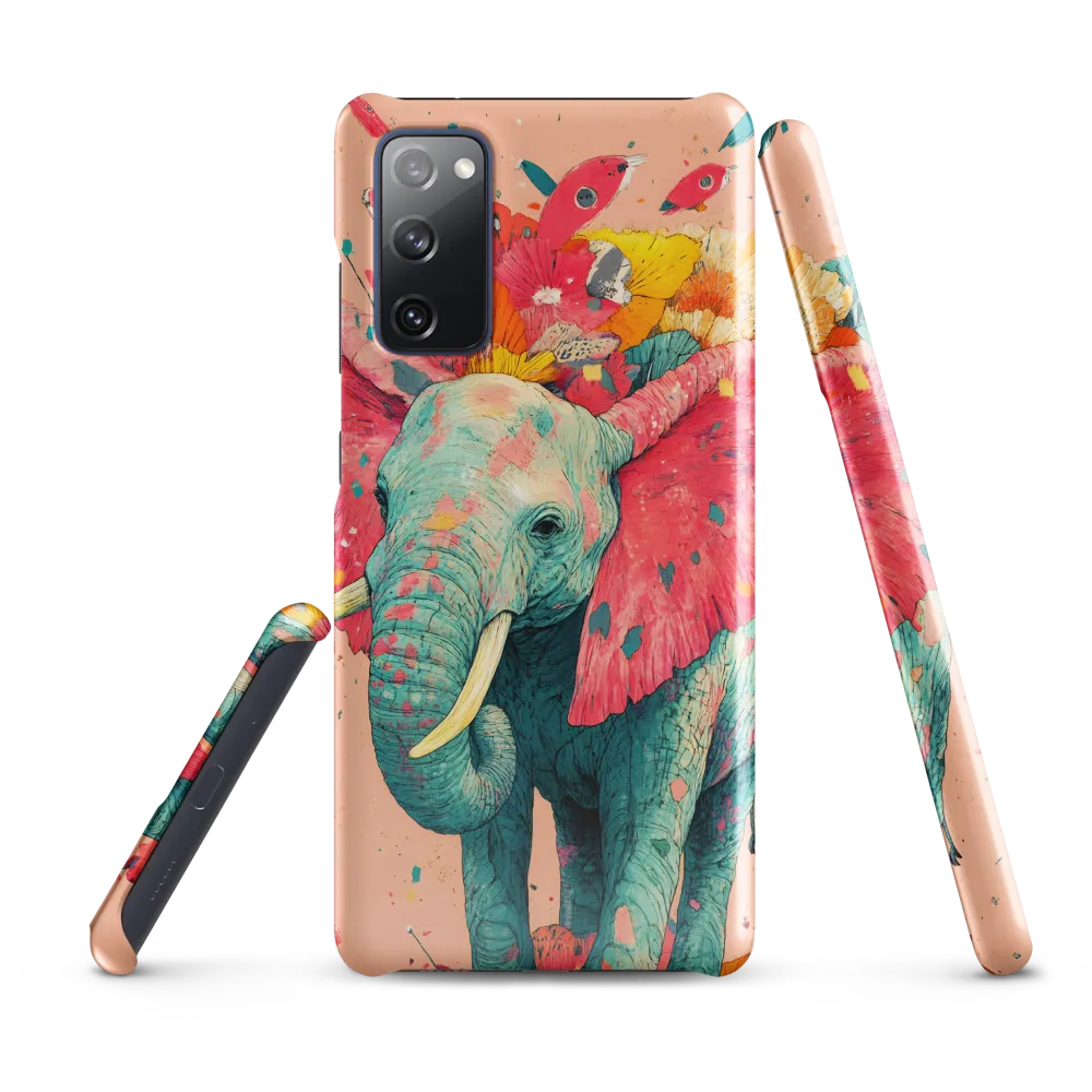 Whimsical Elegance: The Floral Elephant
