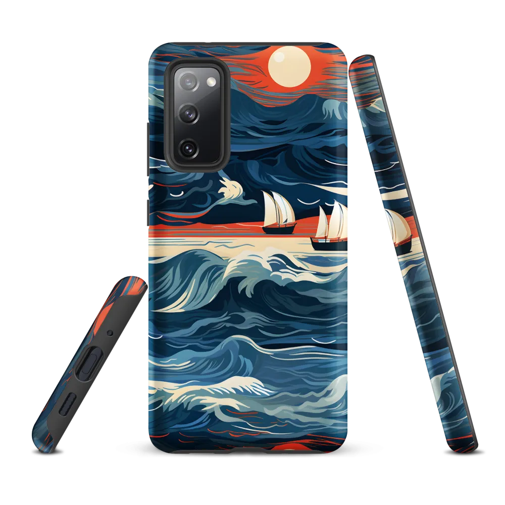 Ocean Whispers: A Voyage at Dusk