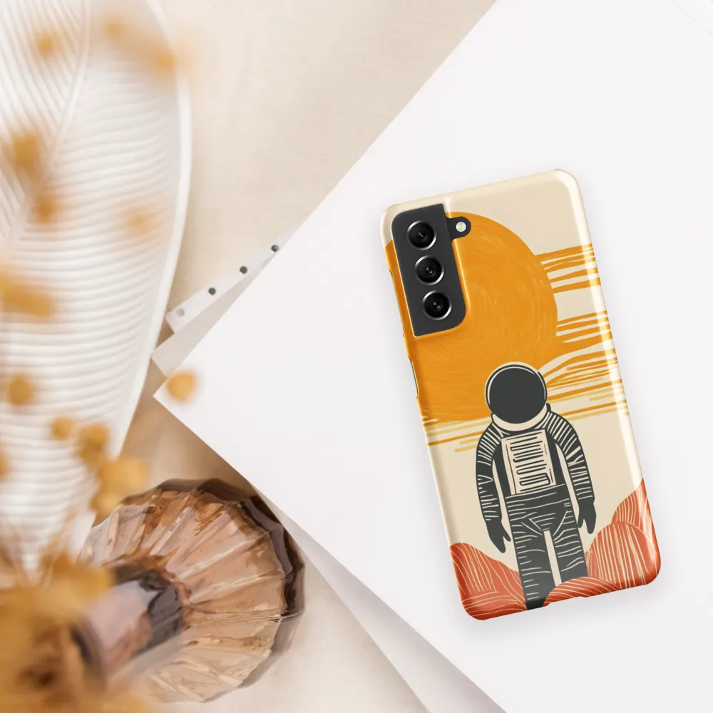Contemplation on a Distant World | Phone Case |  S21 | Snap Case | Glossy