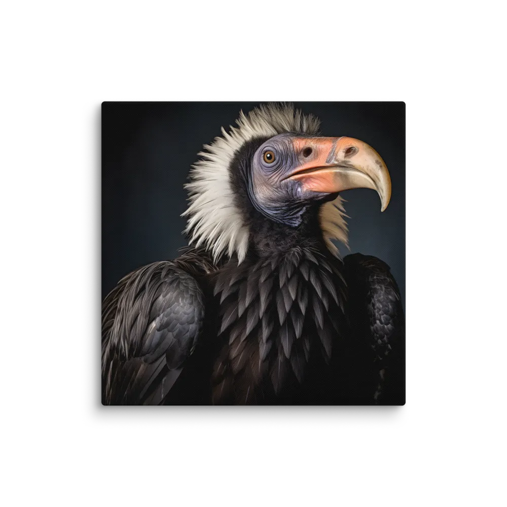 Majestic Vulture Portrait | Canvas | 36″×36″