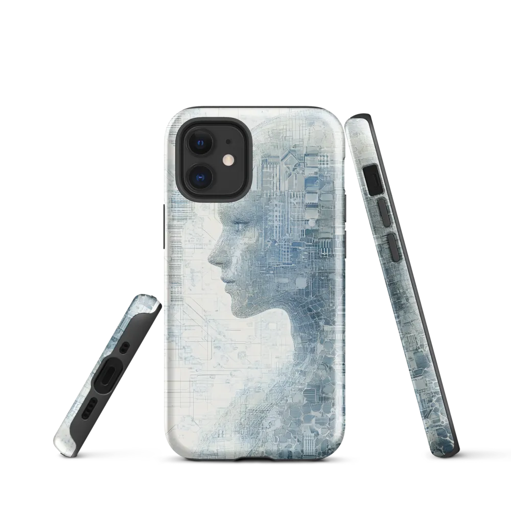 The Harmony of Human and Machine | Phone Case |  12 mini | Tough Case | Glossy