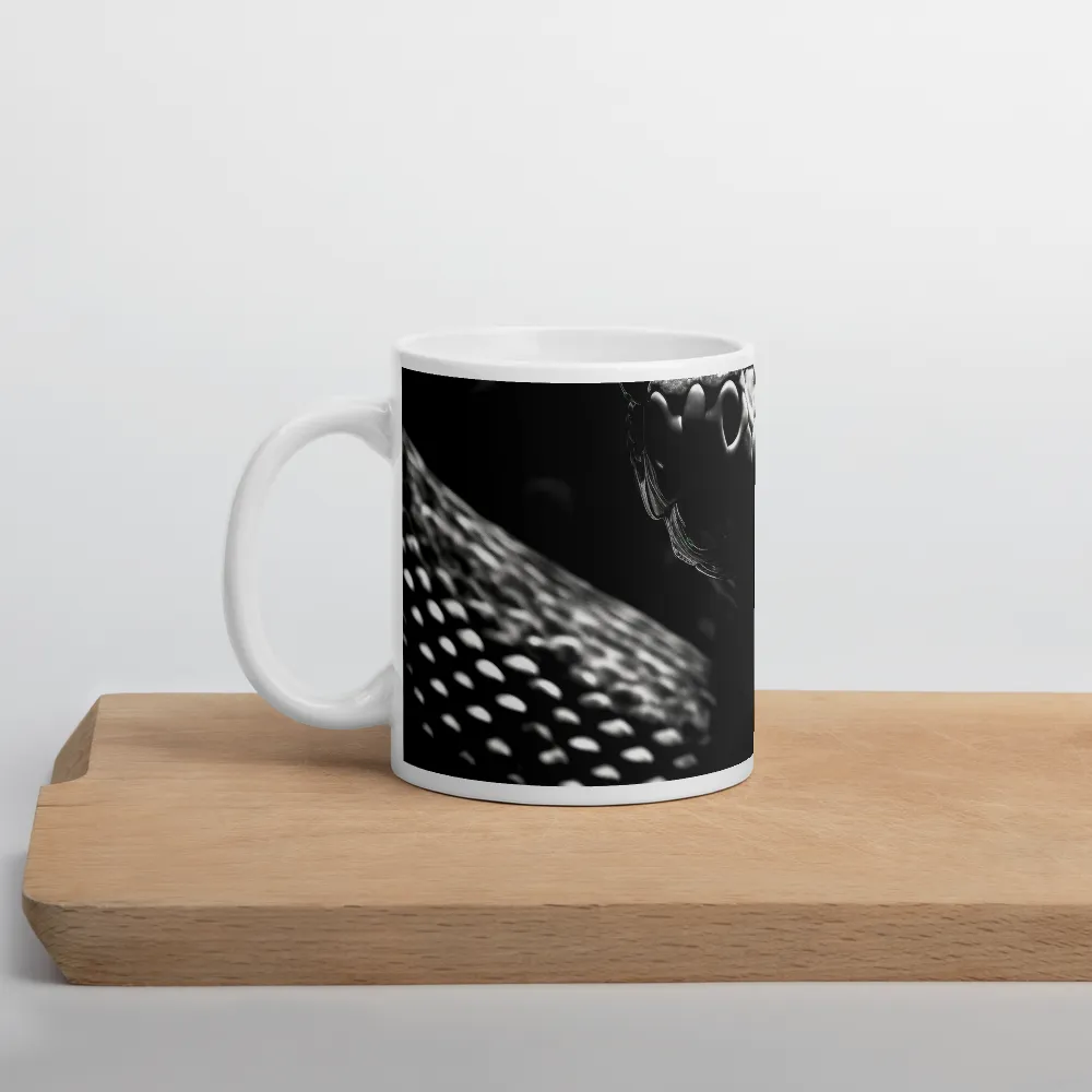 The Serpent's Gaze | Mug with White inside | 11 oz