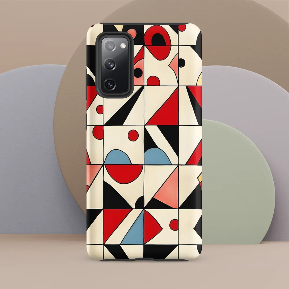 Dynamic Geometric Harmony | Phone Case |  S20 FE | Tough Case | Matte