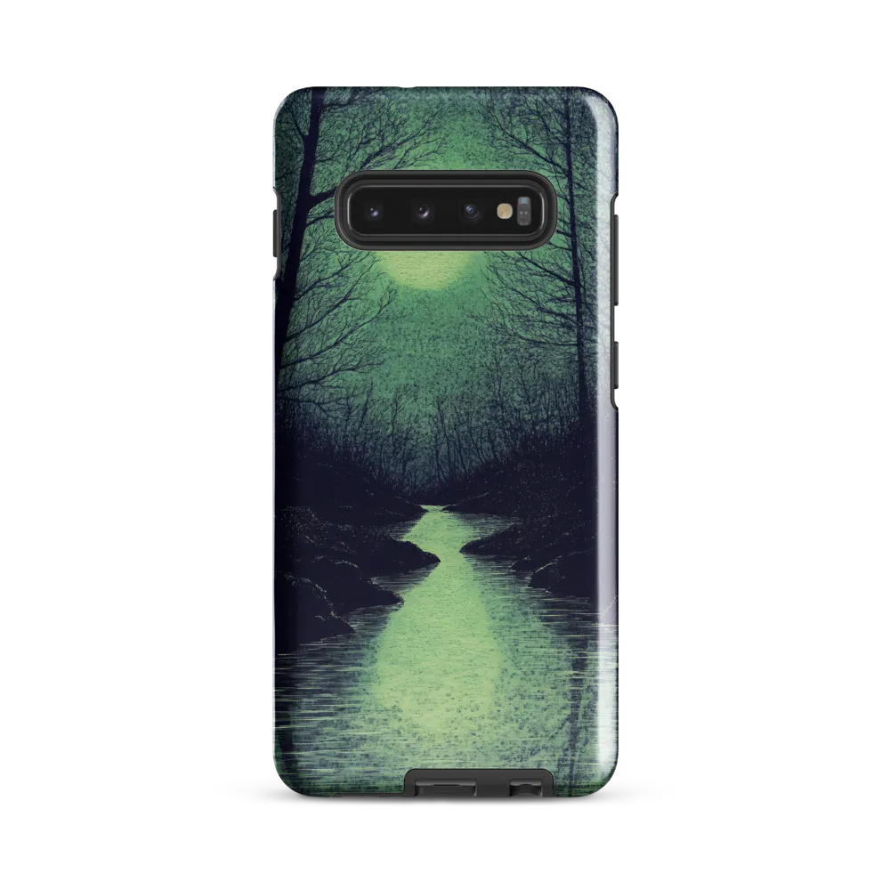 Lunar Reflections | Phone Case |  S10 Plus | Tough Case | Glossy