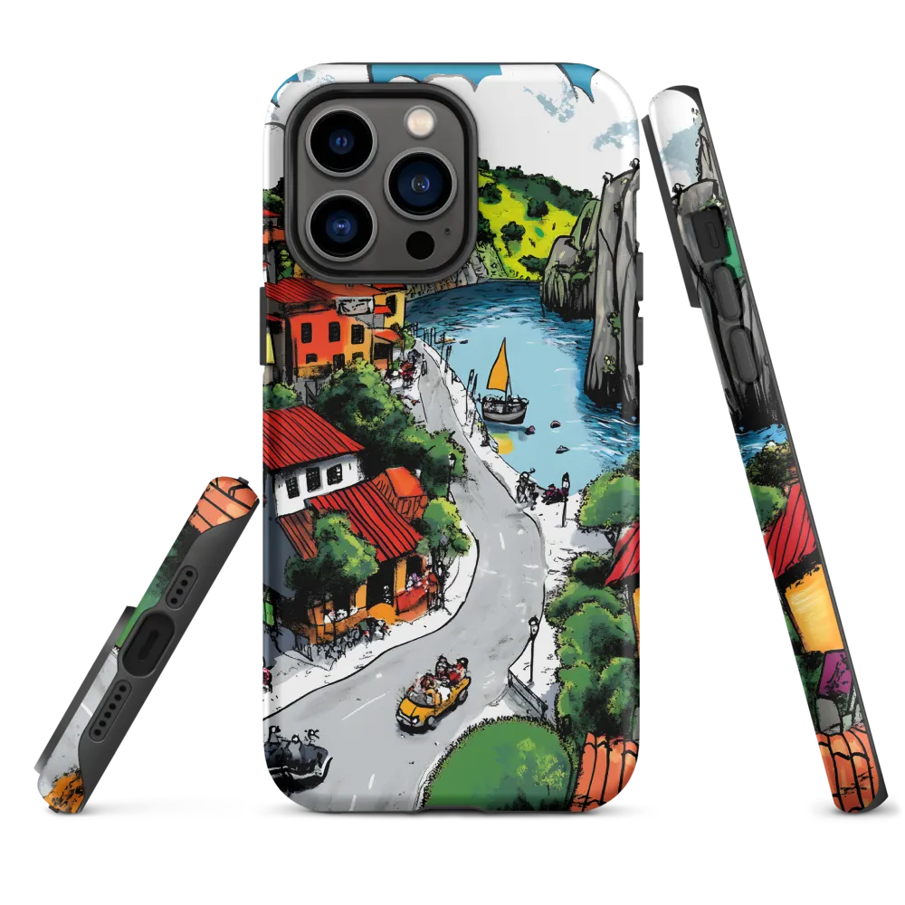 Whimsical Village by the Water