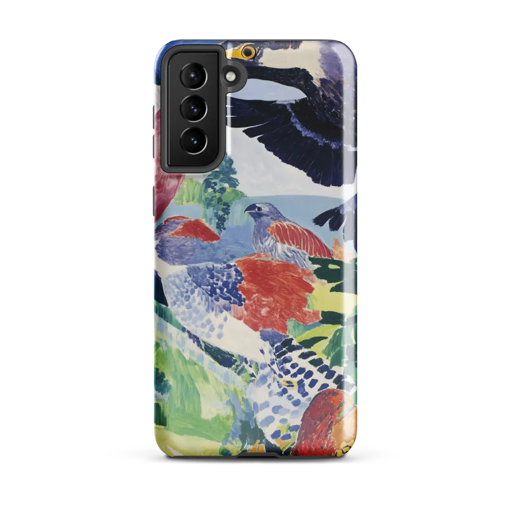 Symphony of Birds | Phone Case |  S21 Plus | Tough Case | Glossy