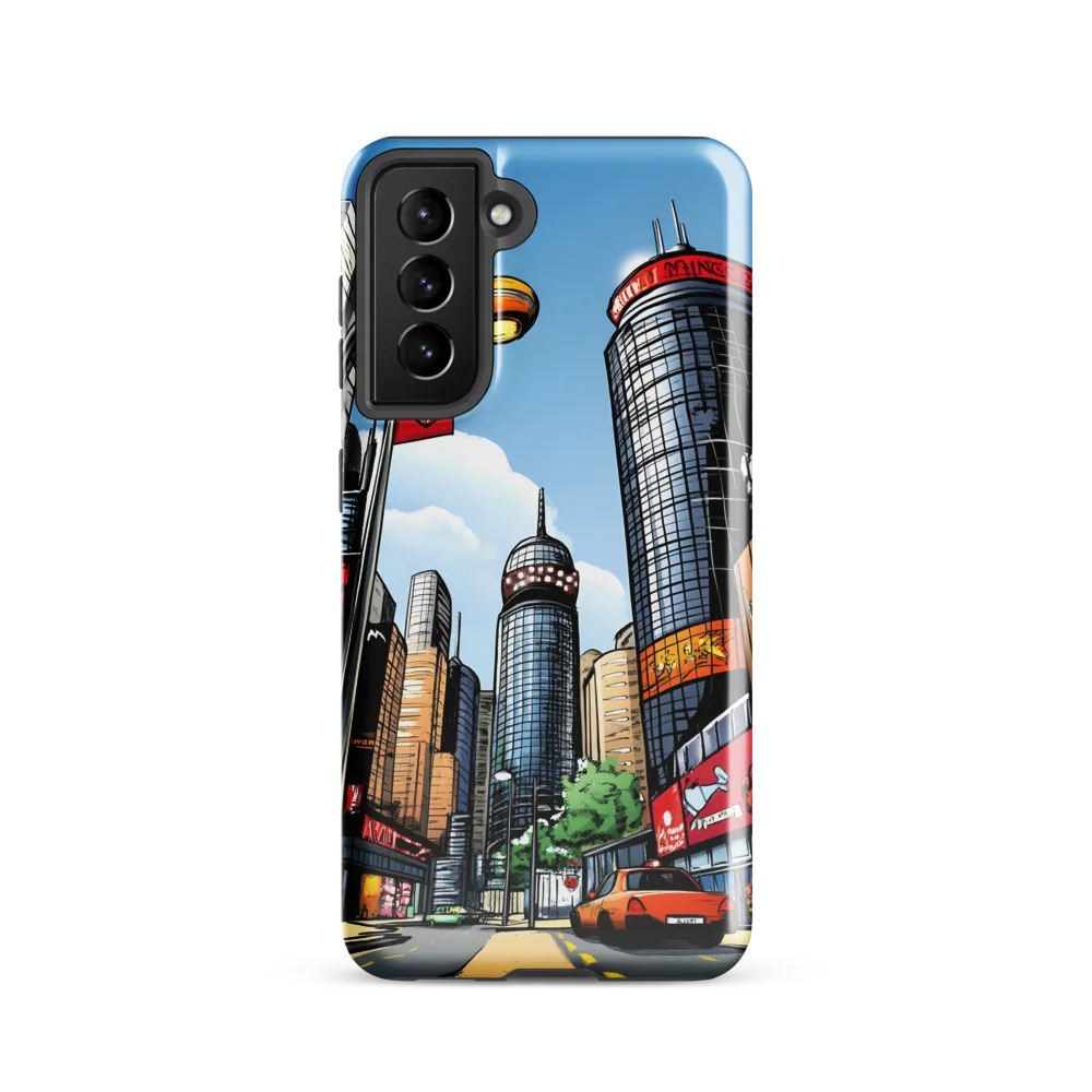 Urban Pulse: A Comic Cityscape
