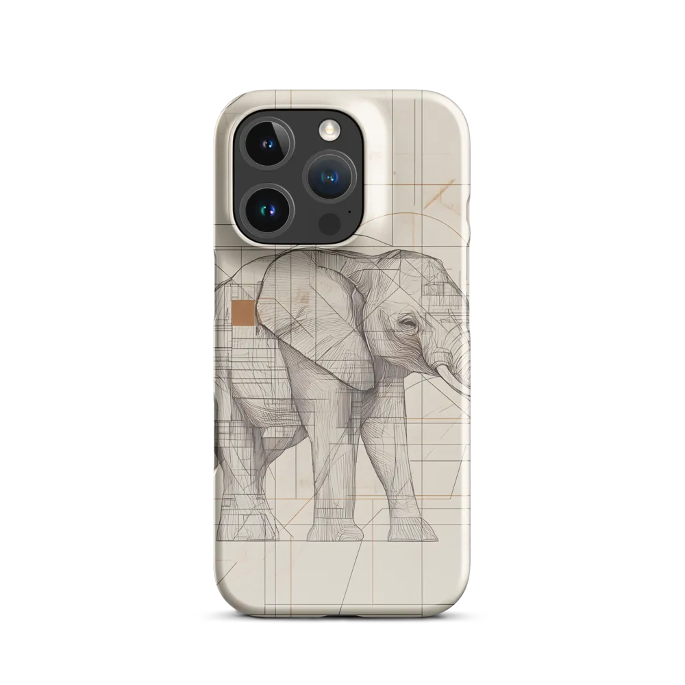 Geometric Elegance: The Steel Elephant