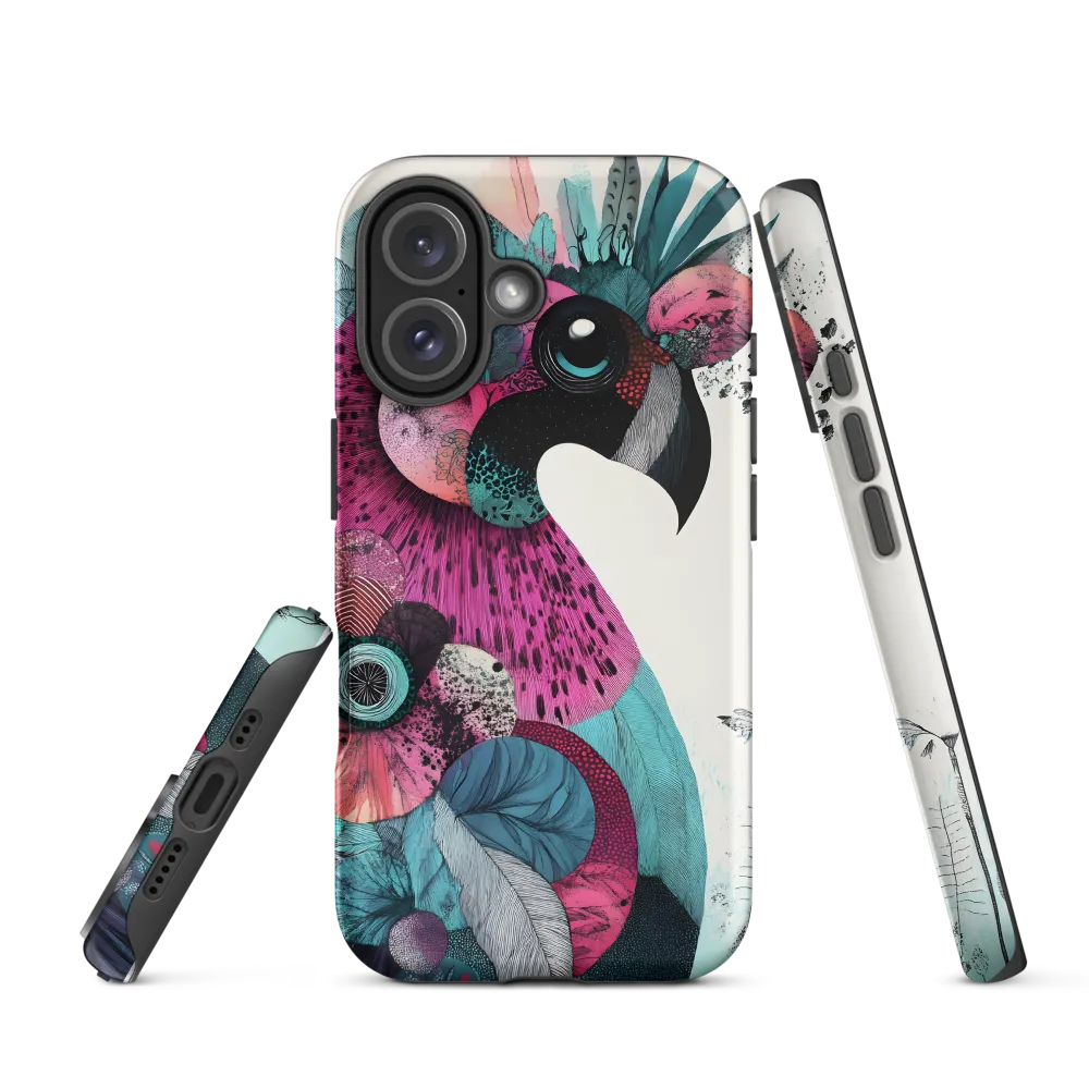 Vibrant Flamingo | Phone Case |  16 | Tough Case | Matte