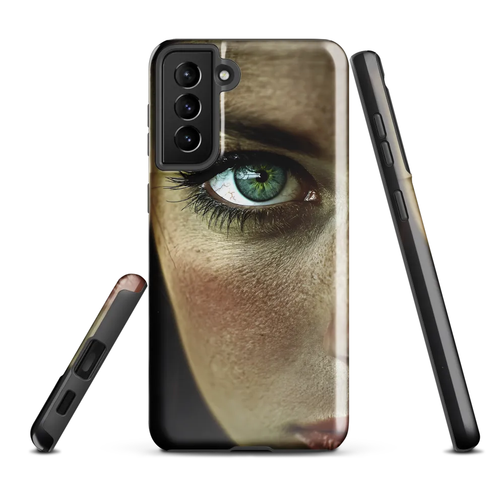 Eye of Intensity | Phone Case |  S21 Plus | Tough Case | Glossy