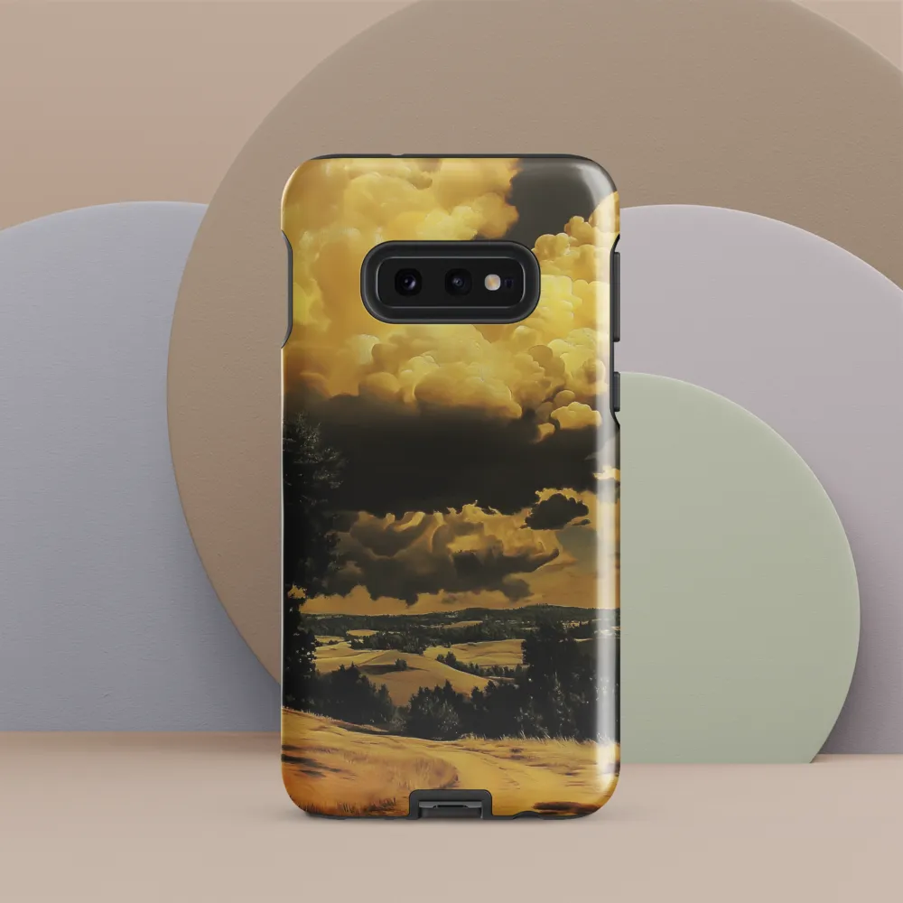 Golden Serenity in the Landscape